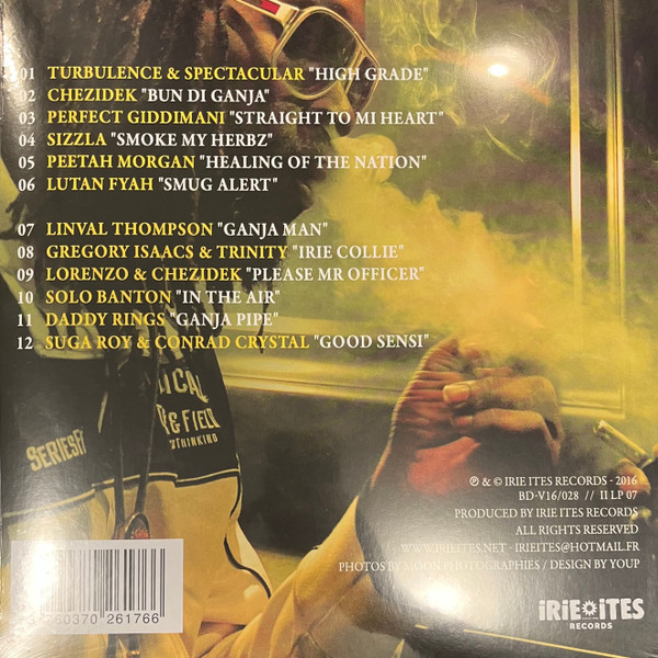 Виниловая пластинка Various - Ganja Anthems - LP - рис.1
