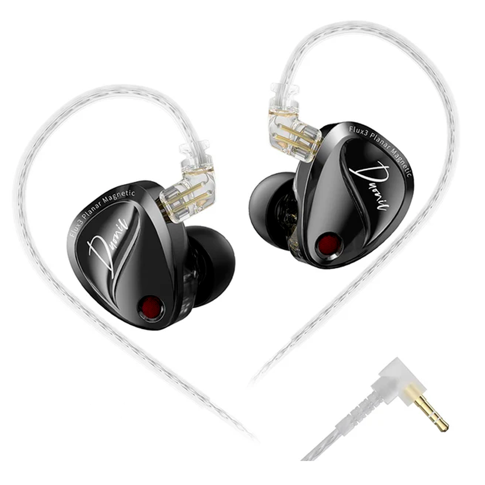 

Наушники внутриканальные KZ, Черный, Duonic Bass Improved Version (With Switches) 3.5mm Without Mic Black