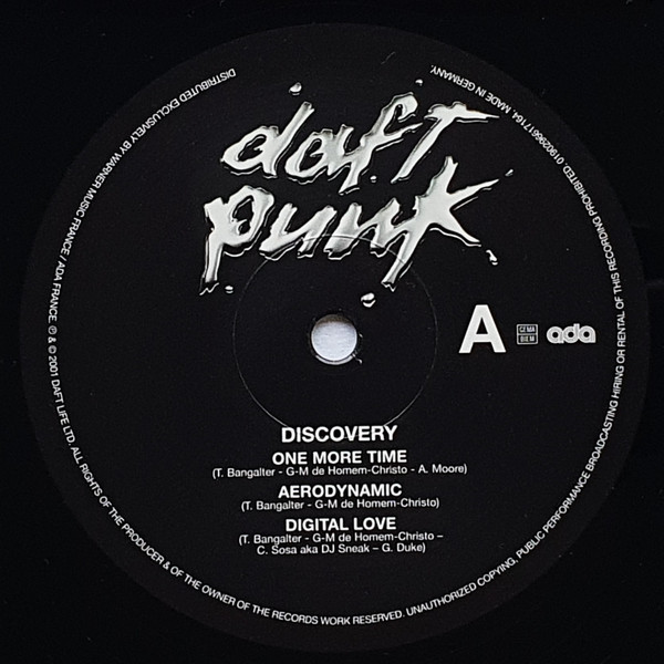 Виниловая пластинка Daft Punk – Discovery (2021) 2LP - рис.1