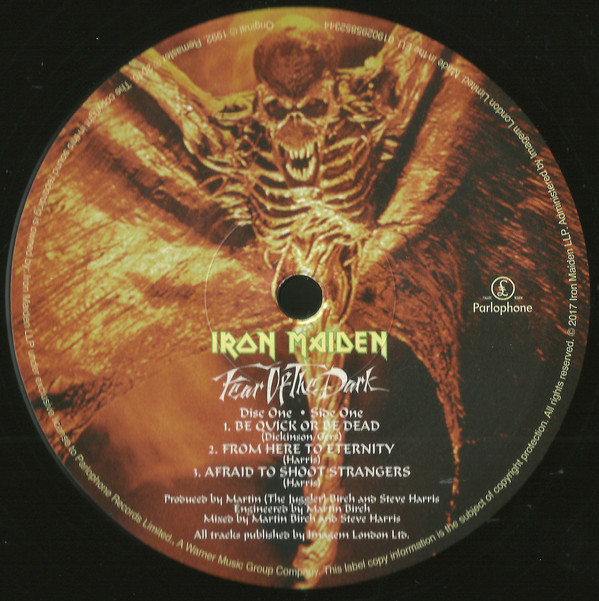 Виниловая пластинка Iron Maiden - Fear Of The Dark - рис.3