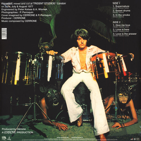 Виниловая пластинка Cerrone – Cerrone 3 - Supernature - Green LP - рис.1