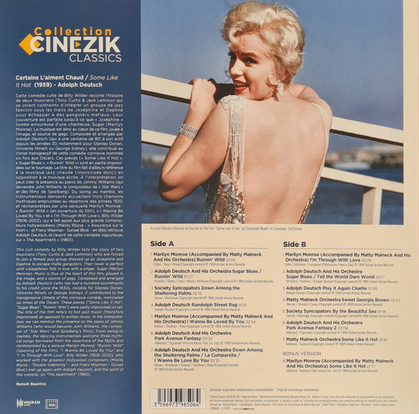 Виниловая пластинка OST - Various – Certains L'aiment Chaud - LP - рис.1