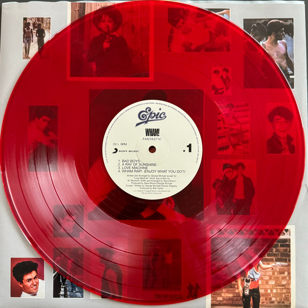 Пластинка Wham! – Fantastic (Coloured Red Transparent) LP - рис.2
