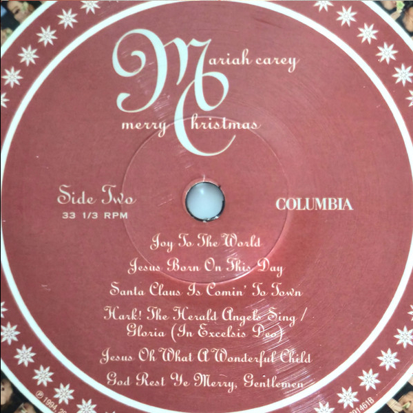 Виниловая пластинка Mariah Carey – Merry Christmas (zoetrope picture) LP - рис.6