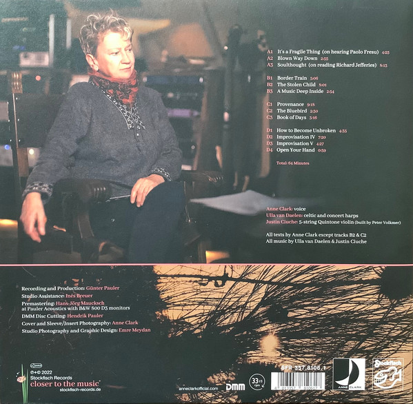 Виниловая пластинка Anne Clark With Ulla van Daelen & Justin Ciuche – Borderland (Found Music For A Lost World) 2LP - рис.1