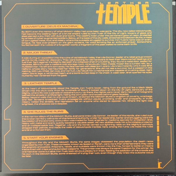Виниловая пластинка Carpenter Brut - Leather Temple LP - рис.3