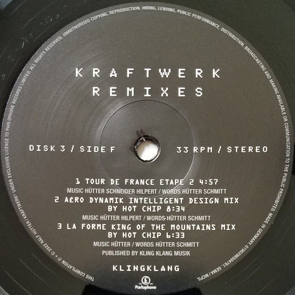 Виниловая пластинка Kraftwerk – Remixes LP - рис.7