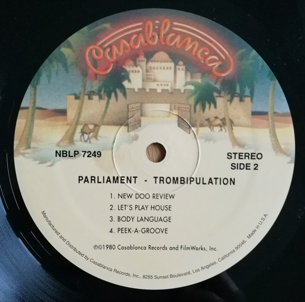 Виниловая пластинка Parliament - Trombipulation - рис.3