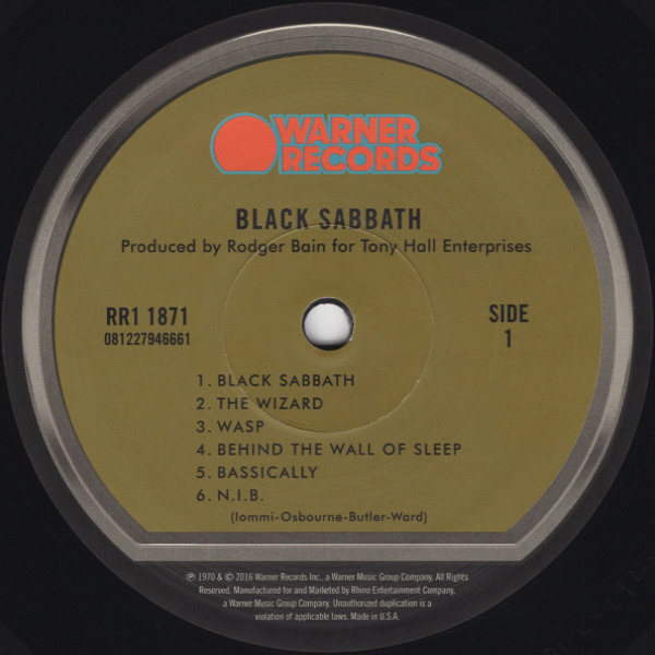 Виниловая пластинка Black Sabbath - Black Sabbath (180G) LP - рис.4