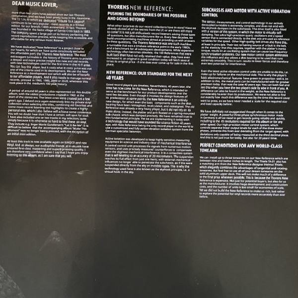 Виниловая пластинка Various - Thorens - New Reference Collection - 2LP - рис.3