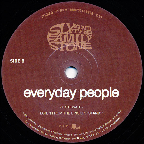 Виниловая пластинка Jeff Buckley; Sly & The Family Stone - Everyday People - рис.3