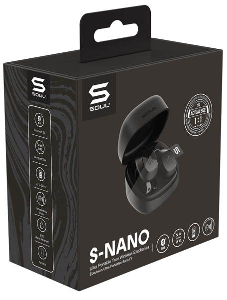 Беспроводные наушники SOUL Electronics S-NANO Black - рис.5