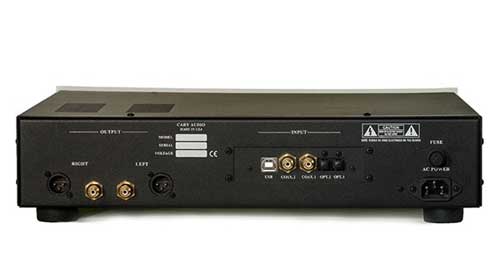 Усилитель для наушников Cary Audio DAC 100t Silver - рис.1