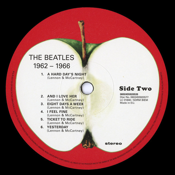 Виниловая пластинка The Beatles – 1962-1966 - 3LP - рис.3