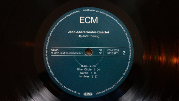 Виниловая пластинка John Abercrombie Quartet - Up And Coming - рис.3