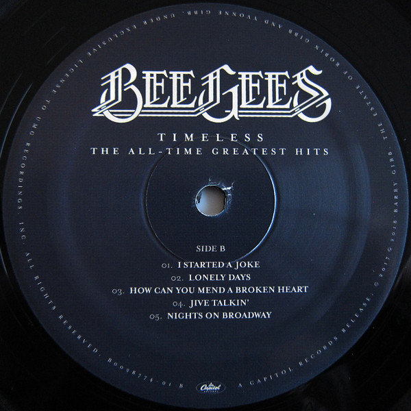 Виниловая пластинка Bee Gees - Timeless - The All-Time Greatest Hits - 2LP - рис.2