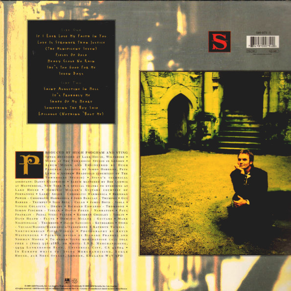 Виниловая пластинка STING TEN SUMMONER'S TALES - рис.1