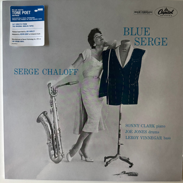 

Пластинка Serge Chaloff, – Blue Serge - Blue Note Tone Poet Series - LP