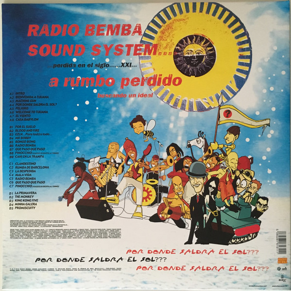 Виниловая пластинка Manu Chao - Radio Bemba Sound System - 2LP + CD - рис.1