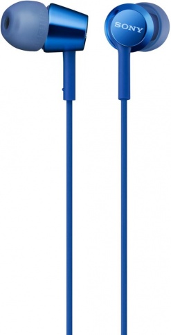 Наушники внутриканальные Sony MDR-EX155AP Blue - рис.2