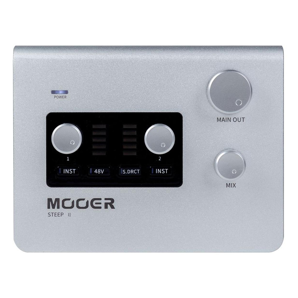 Аудиоинтерфейс Mooer STEEP II Silver