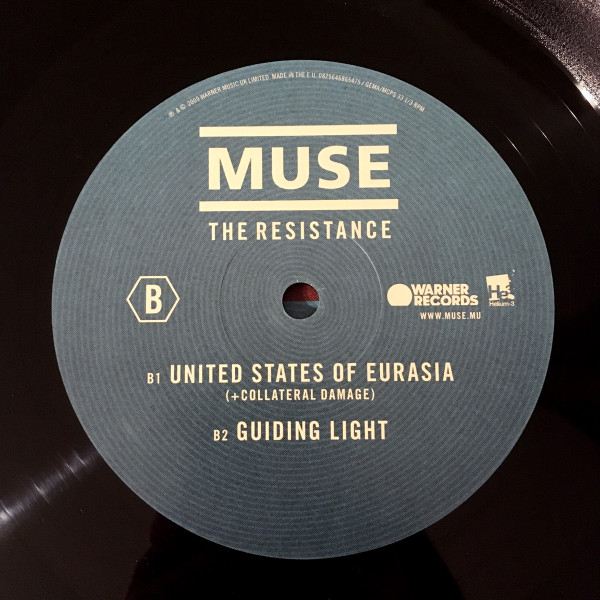 Виниловая пластинка Muse – The Resistance - 2LP - рис.4