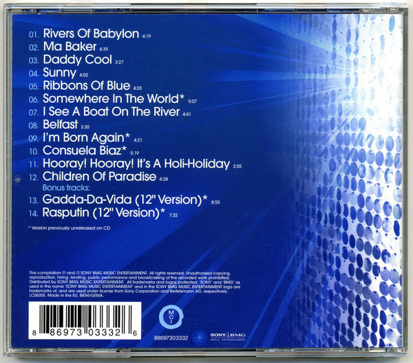 CD-диск BONEY M RIVERS OF BABYLON: PRESENTING BONEY M CD - рис.1