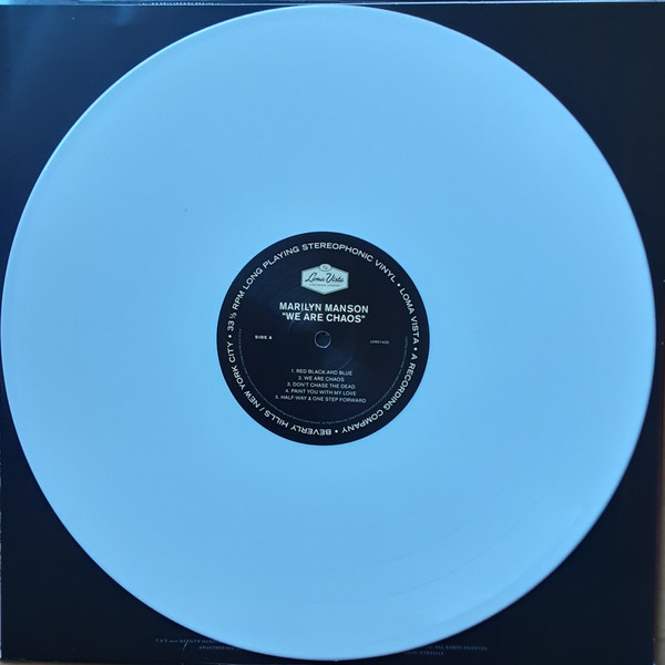 Виниловая пластинка Marilyn Manson - We Are Chaos (coloured) LP - рис.1