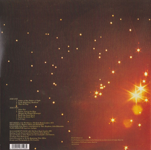 Виниловая пластинка Manfred Mann's Earth Band - Solar Fire - LP - рис.1