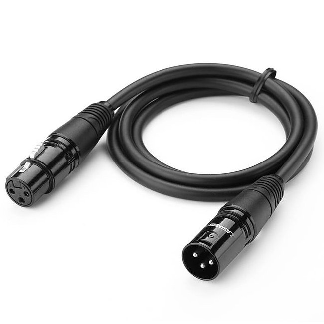 Кабель Ugreen AV130 Microphone Extension XLR 2 m - рис.1