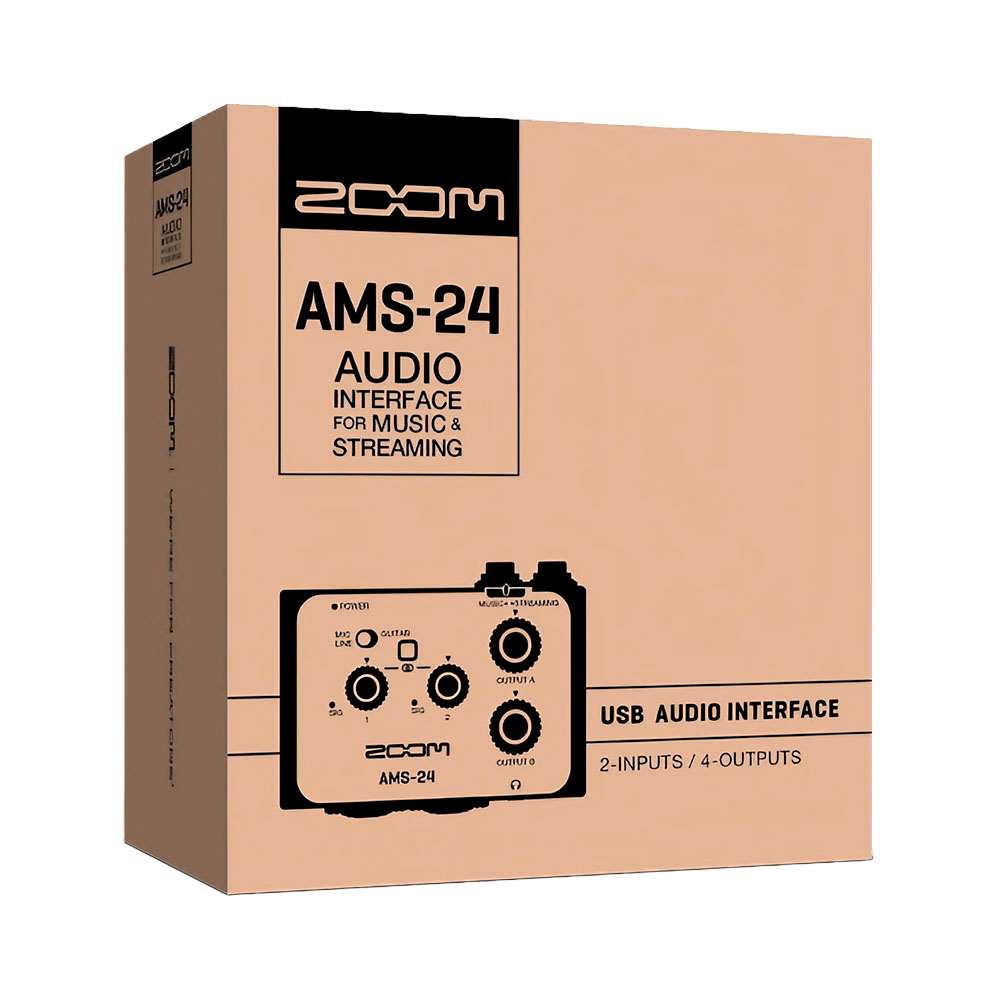 Аудиоинтерфейс Zoom AMS-24 - фото 5