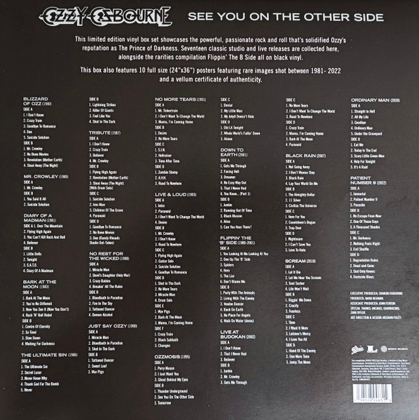 Виниловая пластинка Ozzy Osbourne – See You On The Other Side 2.0 - Box Set - LP - рис.1