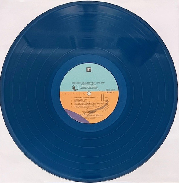 Виниловая пластинка Chicago – Greatest Hits 1982-1989 (Limited Edition Coloured Sea-Blue) LP - рис.2