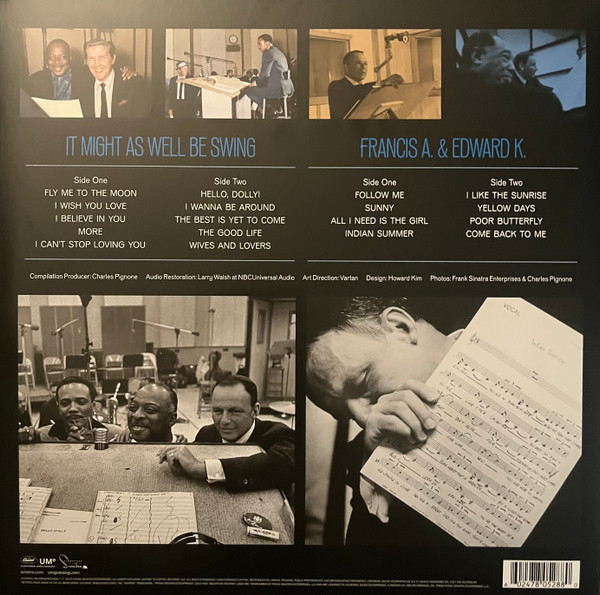 Виниловая пластинка Frank Sinatra & Count Basie & Duke Ellington – The Giants Of Jazz 2LP - рис.3