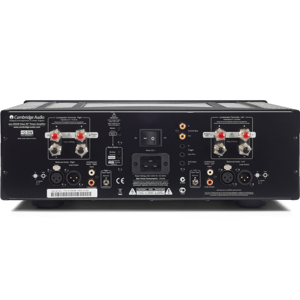 Усилитель мощности Cambridge Audio Azur 851W black - рис.1