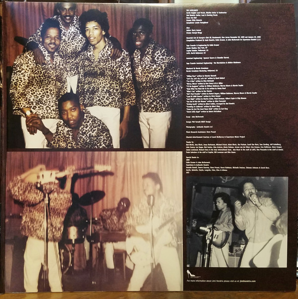 Виниловая пластинка Curtis Knight; Jimi Hendrix - Live At George's Club 20 - рис.2