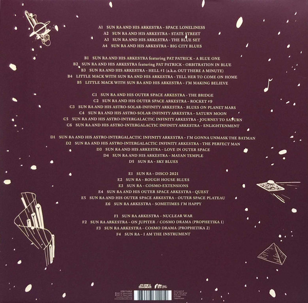 Виниловая пластинка Sun Ra – Singles Volume 2 (The Definitive 45s Collection 1962-1991) LP - рис.1