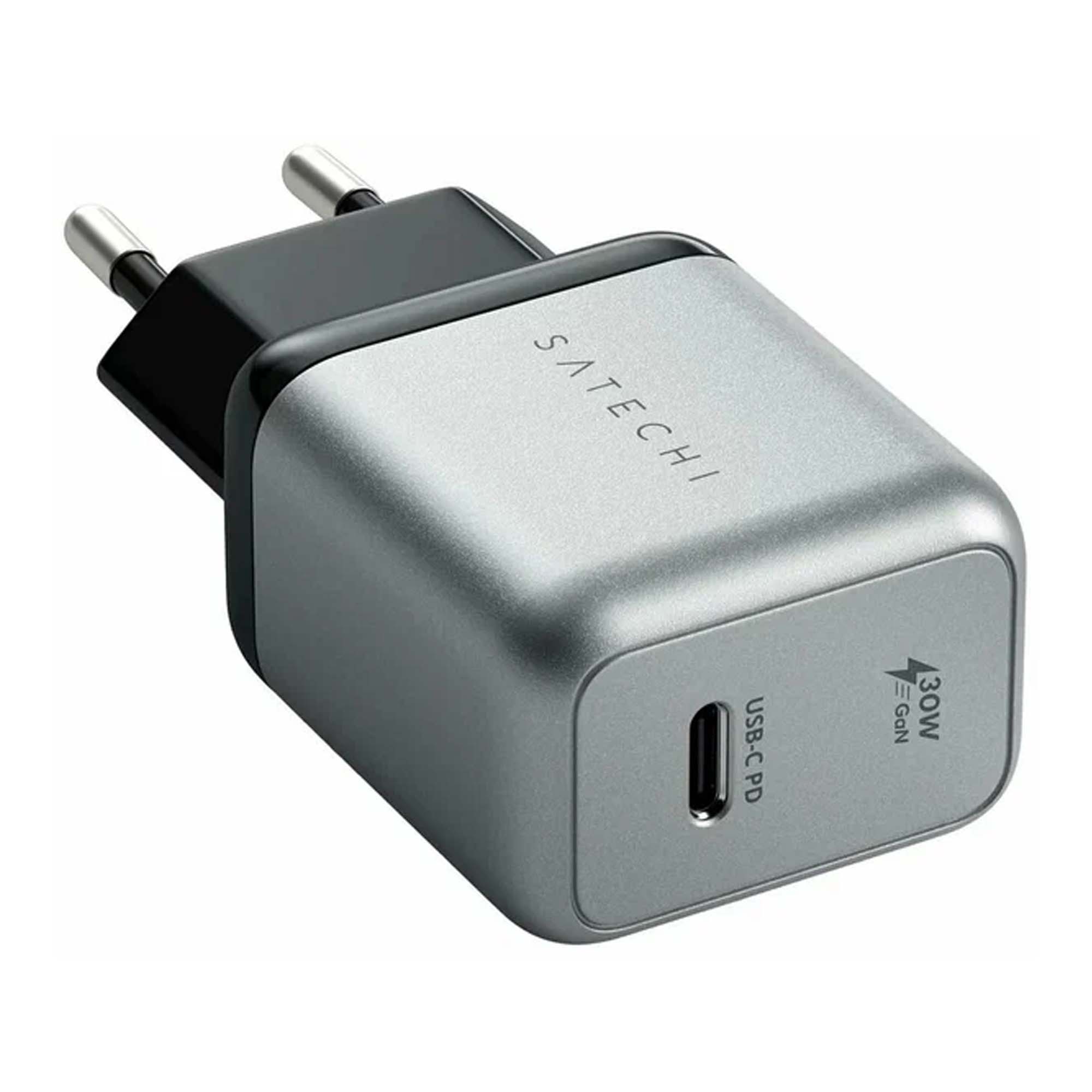 Сетевое зарядное устройство Satechi 30W USB-C Space Gray - фото 4