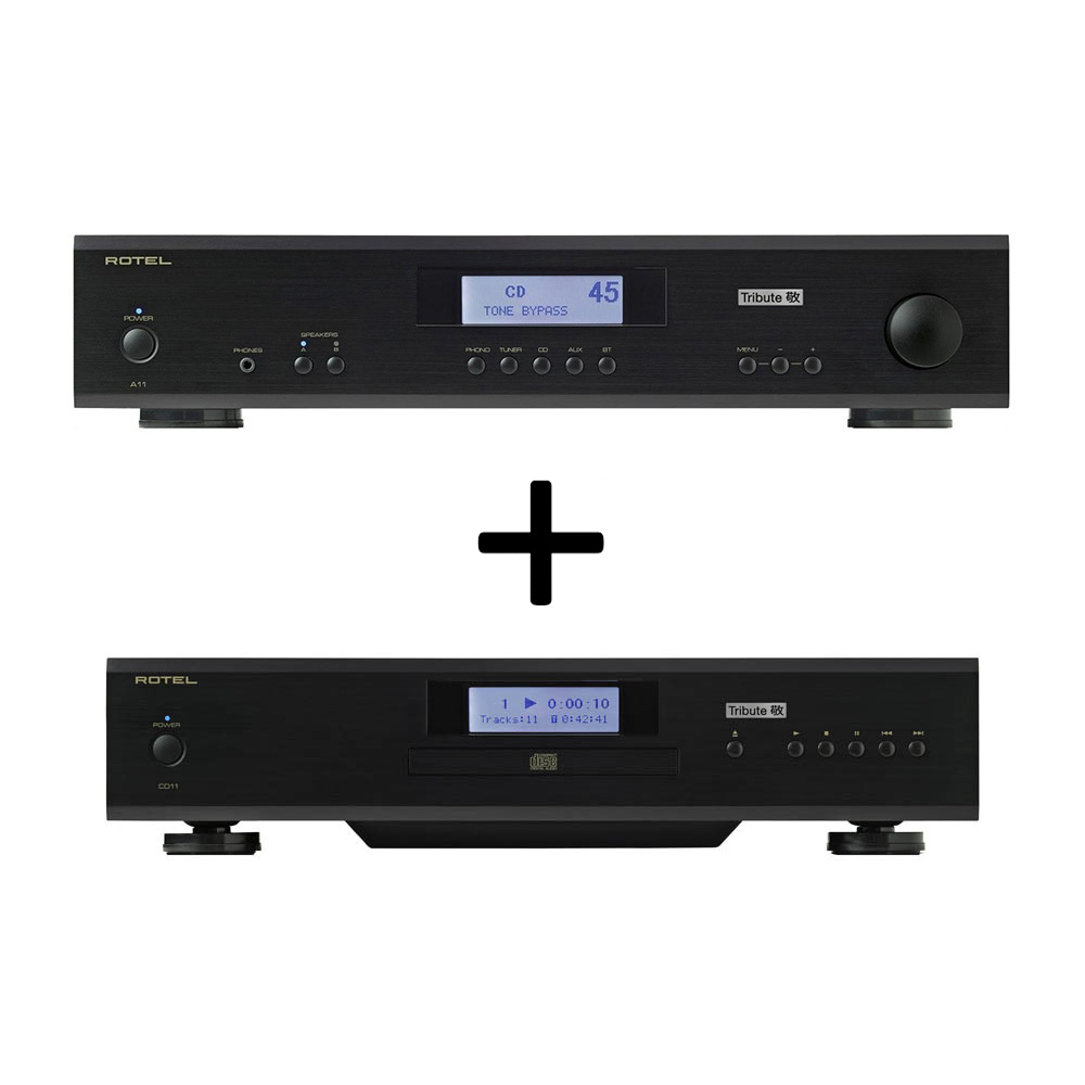 

Комплект Rotel, Черный, Tribute Bundle Black