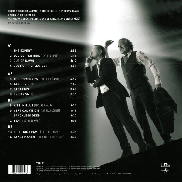 Виниловая пластинка Yello – Touch Yello (15th Anniversary, Gold & Silver) 2LP - рис.1