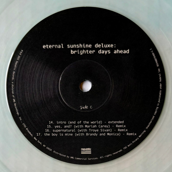 Виниловая пластинка Ariana Grande – Eternal Sunshine Deluxe: Brighter Days Ahead (coloured) - 2LP - рис.7
