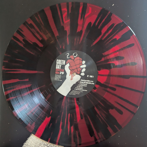 Виниловая пластинка Green Day – American Idiot 20 - Red & Black Splatter 2LP - рис.2