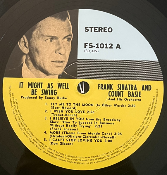 Пластинка Frank Sinatra & Count Basie & Duke Ellington – The Giants Of Jazz 2LP - рис.4