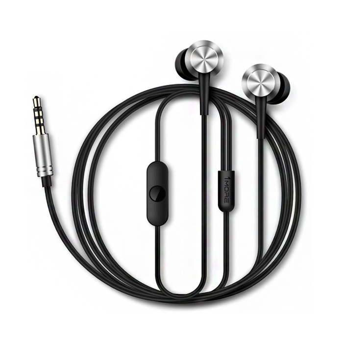 Наушники 1MORE Piston Fit In-Ear Headphones E1009 Silver - фото 2
