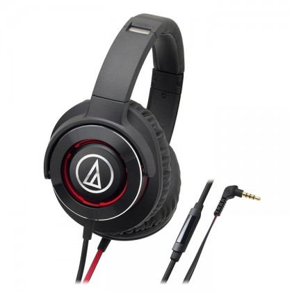 Наушники AUDIO-TECHNICA ATH-WS770iS Black/Red - рис.0