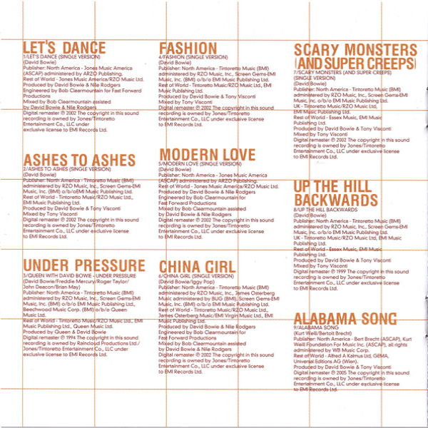 CD-диск David Bowie – The Platinum Collection - 3CD - рис.15