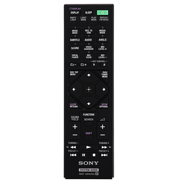Музыкальный центр Sony MHC-V72D - рис.3