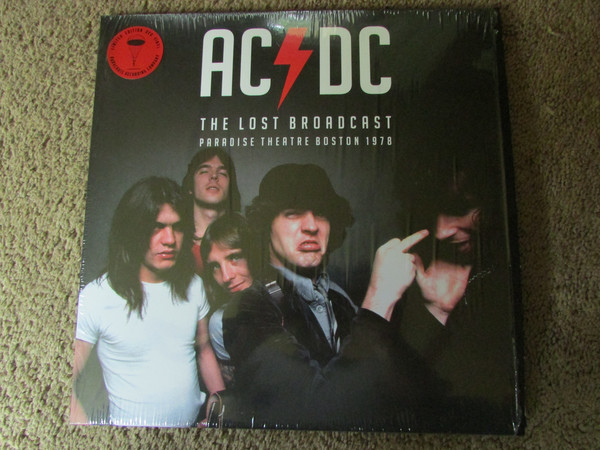 Виниловая пластинка ACDC - The Lost Broadcast Paradise Theatre Boston 1978 - рис.0