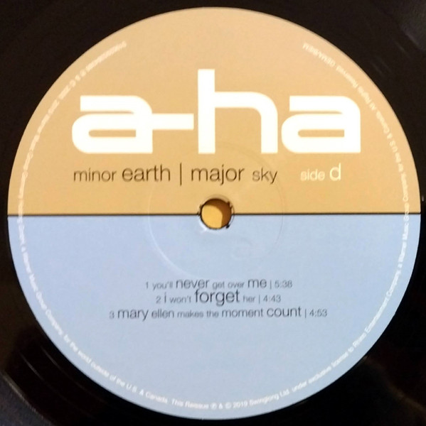 Виниловая пластинка a-ha – Minor Earth | Major Sky 2LP - рис.5