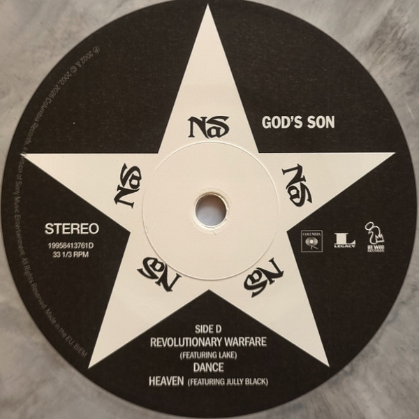 Виниловая пластинка Nas - God's Son (coloured) - 2LP - рис.9